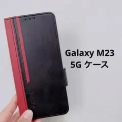 Galaxy M23 5g ケース　手帳型　落下防止バンド付き