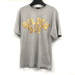 【中古】COMME des GARCONS HOMME PLUS 07SS GOLDEN BOY サイズS ホワイト Tシャツ グレー コムデギャルソン[240017661894]