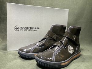 ★PUMA★プーマ★Rudolf Dassler★ルドルフダスラー★Metropolis Mid★レザースニーカー★25.5cm★デッドストック★エナメル★