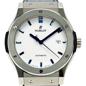 ☆☆ HUBLOT ウブロ クラシックフュージョン 542.NX.2210.LR.JPN17 自動巻き メンズ 腕時計 箱・取説・ギャランティ有 やや傷や汚れあり