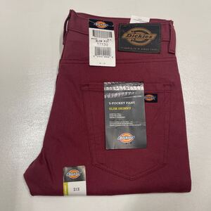 W32 未使用 OX DICKIES ディッキーズ 5 POCKET DENIM スリムスキニージーンズ WP810 USA 直輸入 2