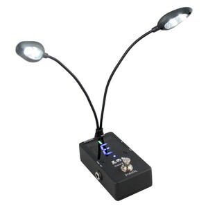 FOEHN PL-09 BLACK BUNNY -黒兎- Pedal Tuner with USB Light USBライト付き ペダル型 ギターチューナー