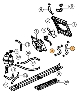 【ホンダ純正新品】HONDA 未使用品 ★超希少品★ ビート PP1 ラジエターホース 2本セット