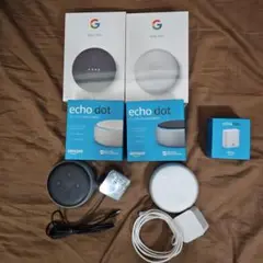 GoogleHome Miniスピーカー　echodot Alexa　バラ売り可