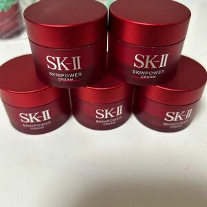 SK-II sk2 スキンパワークリーム 美容クリーム15g×5個 新品未使用 