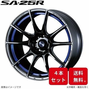 ウェッズ ホイール ウェッズスポーツ SA-25R フォレスター SH系 スバル 18インチ 5H 4本セット 0073732 WEDS