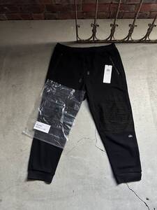 美品 海外モデル 国内未発売 Alo YOGA アロー ヨガ LOUNGE MOTO JOGGER PANTS ラウンジ モト ジョガー パンツ Black ブラック XL メンズ 