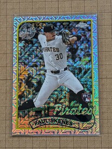 ポール・スキーンズ【MLB 2024 TOPPS UPDATE SERIES】PAUL SKENES RC T89CU-21 1989 TOPPS CHROME モジョ 