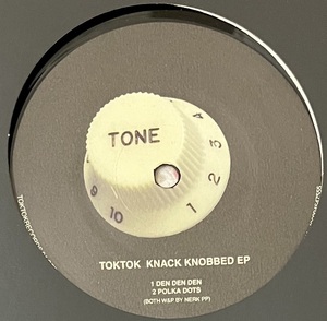 [ 12 / レコード ] Toktok / Knack Knobbed EP ( House / Techno ) Toktok Records ハウス テクノ