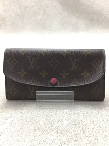 LOUIS VUITTON◆ポルト・フォイユ・サラ_モノグラム/PVC/BRW/M62236