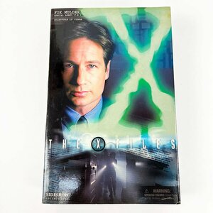 現状品 SIDESHOW サイドショウ THE X-FILES FOX MUDLER フォックス・モルダー特別捜査官 COLLECTIBLE 12インチ フィギュア [M11753]