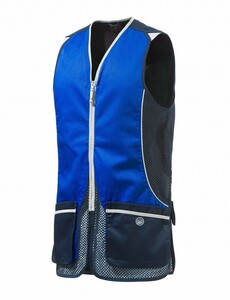 ベレッタ シルバーピジョンベスト（ブルー x ネイビー）XLサイズ/Beretta Silver Pigeon Vest - Blue Navy & Blue Xcell