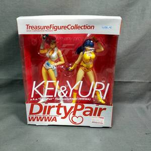 5611/22　GJ61662　DirtyPair　ダーティペア　KEI&YURI　TreasureFigureCollection　フィギュア　当時品