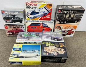 X258-CH4-1465 トヨタ 88C IMSA GTP 49 Mercury Prestige Mustang GT マスタング コブラなど プラモデル まとめ売り 10点セット