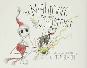 ★新品★送料無料★ナイトメアービフォアクリスマス 絵本★The Nightmare Before Christmas: 20th