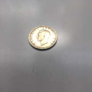 南アフリカ 銀貨 1948年 6ペンス 硬貨 コイン 英領 ジョージ6世 