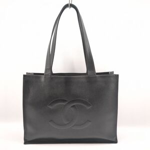 シャネル　5191461　トートバッグ　ブラック　ココマーク　CHANEL　ハンドバッグ◆3109/宮竹店