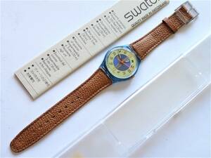 未使用電池交換済 スウォッチ レギュラーモデル Swatch 1993年 マスター MASTER 品番GN130