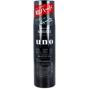 まとめ得 UNO(ウーノ) スーパーハードムース 180g x [4個] /k