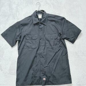 【Dickies】 (L) 無地 トップス 半袖 シャツ ブラウス シンプル