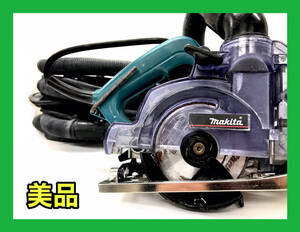 ☆外観美品・付属品多数☆makita 5034FKB 防じんマルノコ ホース付 丸のこ マキタ