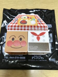 即決 新品 非売品 ガスト アンパンマンクラブ ブロックラボ オリジナルブロックセット アンパンマン お子様ランチ柄 限定品 ブロック