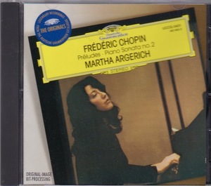 MARTHA ARGERICH - CHOPIN ; PRELUDES, PIANO SONATA NO.2 Grammophon/ ユニバーサル