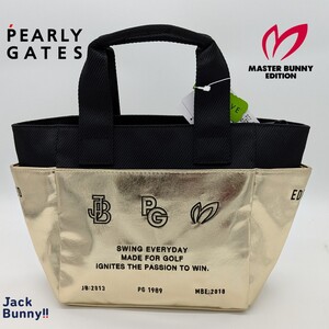 ★新品正規品 PEARLY GATES、MASTER BUNNY EDITION、Jack Bunny!! 【公式オンライン限定】UNITED EDITION カートバッグ (UNISEX)