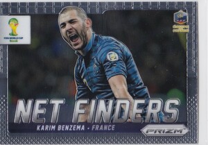 Karim Benzema 2014 Panini PRIZM FIFA World Cup Net Finders #10 カリム・ベンゼマ