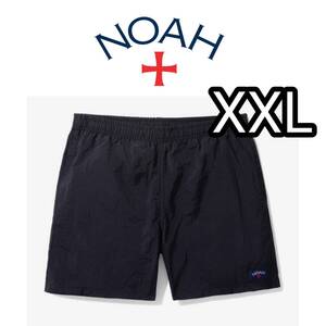 新品■NOAH NYC Core Swim Trunks XXL BLACK 黒 shorts ショーツ 水着 ショートパンツ short 元Supreme J.Crew スイムトランクス