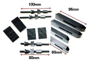 新品未使用　　M6クランプ大小4個セット