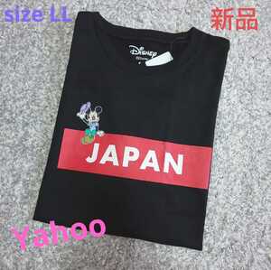 Disney ディズニー Tシャツ 男女兼用 LLsize JAPAN柄 【新品・タグ付き】