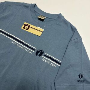 ●送料390円可能商品 ハンテン HANGTEN 新品 メンズ カジュアル お洒落 半袖 Tシャツ XLサイズ [SM408-BL2-LL]一 三 参★QWER★