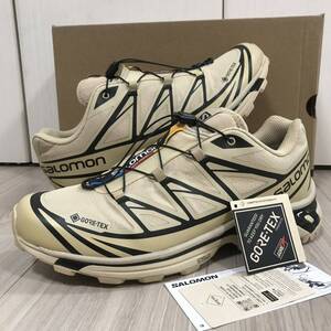 SALOMON XT-6 GTX GORE-TEX SAFARI ADVANCED GARDEN TOKYOサロモン ベージュ サファリ ゴアテックス トレイル シューズ スリッポン