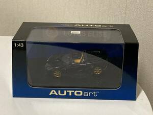 送料無料　1/43 ミニカー　オートアート AUTOart 55322 ロータス エリーゼ 2002 LOTUS ELISE ブラック