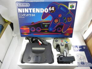 ニンテンドー64 本体 セット | 動作不良品 部品取り用ジャンク品 任天堂 箱 コントローラー ACアダプター 