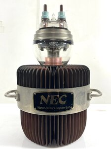 最終値下げ 埼玉県 引取推奨 NEC 8T33R 送信管 真空管 水冷管 空冷 3極管 10kW 放送用 昭和 レトロ アンティーク 希少 当時物 【現状品】