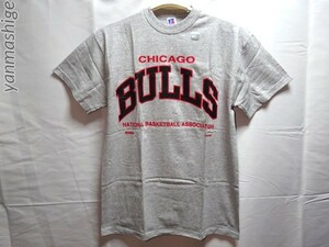 新品90s NBA公認 RUSSELL製 シカゴ・ブルズ オフィシャルTシャツ Mサイズ CHICAGO BULLS ラッセルアスレチック