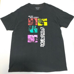 激レア COWBOY BEBOP Tシャツ XL 黒 カウボーイビバップ アニメ マンガ 漫画 映画 菅野よう子 攻殻機動隊 アキラ エヴァ ガンダム 90年代 