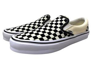 VANS (バンズ) VANS LITE SLIP ON LITE スリッポンライト スニーカー V98 LITE 27.5cm US9H ブラック×ホワイト メンズ/043