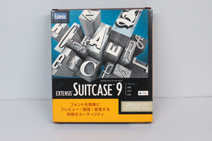 ■ EXTENSIS エクステンシス フォント管理ユーティリティ/ SUITCASE 9 for Mac ■ 