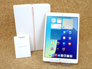 【中古 美品】iPad 10.2インチ 第7世代 Wi-Fi 32GB ゴールド MW762J/A 2019年秋モデル 本体 バッテリー最大容量95％(PKA342-2)