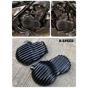 ホンダ レブル500エンジンカバー K-SPEED マットブラック RB0122 Diablo Custom Works Engine Cover Set year16-19 新品 同梱不可