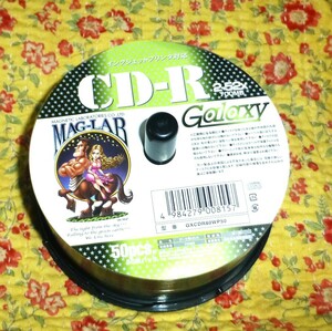 【送料無料】Galaxy CD-R GXCR80GP (700MB 2-52倍速) ※「ばら売り１２枚セット」※