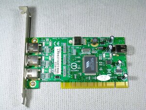 【中古】IO DATA PCIバス用 IEEEインターフェイスボード 1394-PCI3