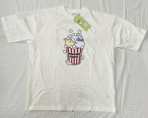 【新品】ちいかわ　メンズTシャツ「POPCORN PARTY」 (Mサイズ)