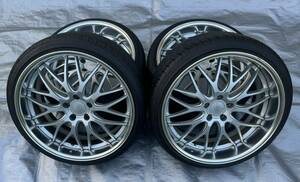 ワーク グノーシス WORK GNOSIS(4本:245/35ZR21)(2本:21×10.5J +25)(2本:21×10.5J +35)(2本:2021年製)(2本:2023年製) PCD 120