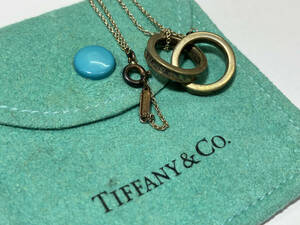 17968 上609-122　ネックレス　ティファニー　1837　サークル ペンダント　インターロッキング　925　アクセサリー　Tiffany & Co.　60