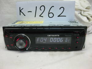 M-1262　Carrozzeria　カロッツェリア　DEH-340　MP3　フロント AUX　1Dサイズ　CDデッキ　故障品