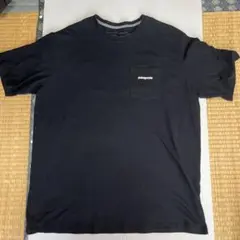 patagonia 黒 Tシャツ Lサイズ